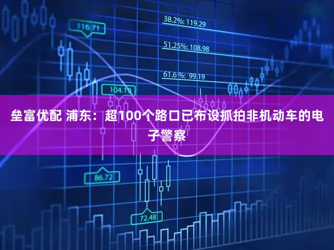 垒富优配 浦东:超100个路口已布设抓拍非机动车的电子警察