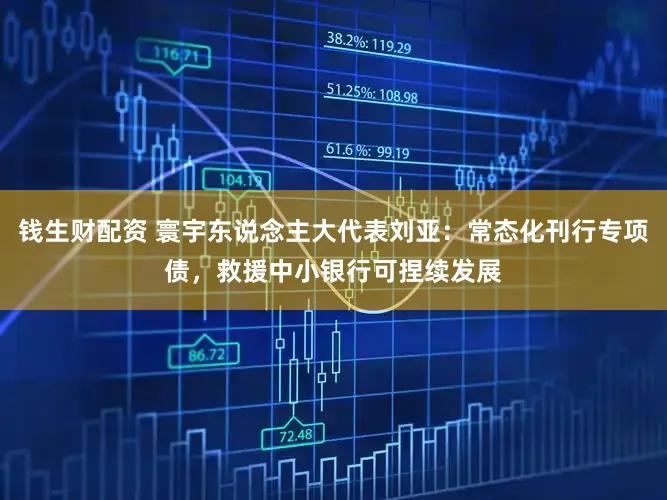 钱生财配资 寰宇东说念主大代表刘亚：常态化刊行专项债，救援中小银行可捏续发展