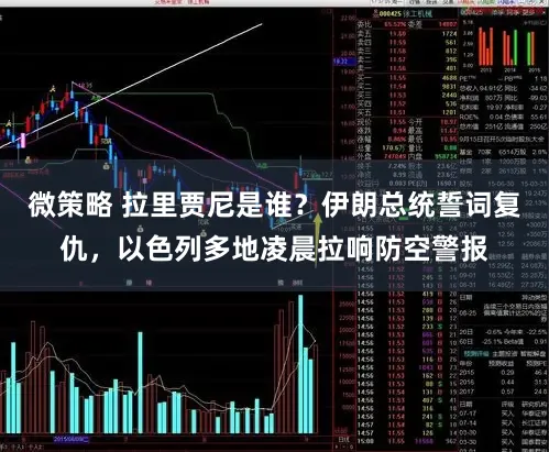 微策略 拉里贾尼是谁？伊朗总统誓词复仇，以色列多地凌晨拉响防空警报