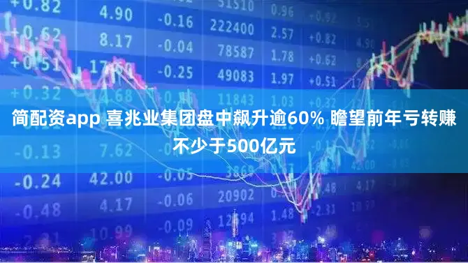 简配资app 喜兆业集团盘中飙升逾60% 瞻望前年亏转赚不少于500亿元