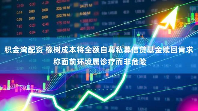 积金湾配资 橡树成本将全额自尊私募信贷基金赎回肯求 称面前环境属诊疗而非危险