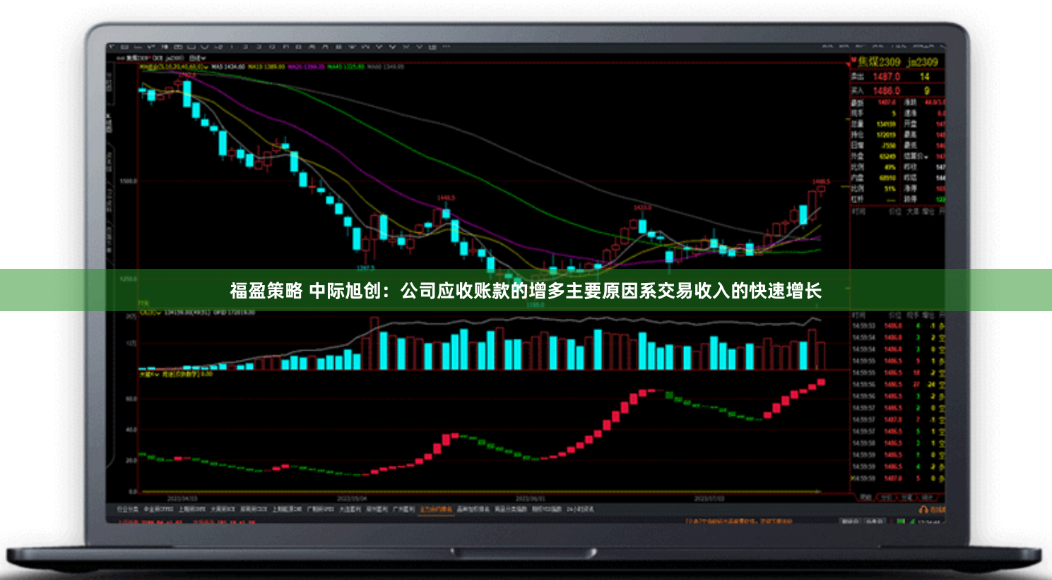 福盈策略 中际旭创：公司应收账款的增多主要原因系交易收入的快速增长