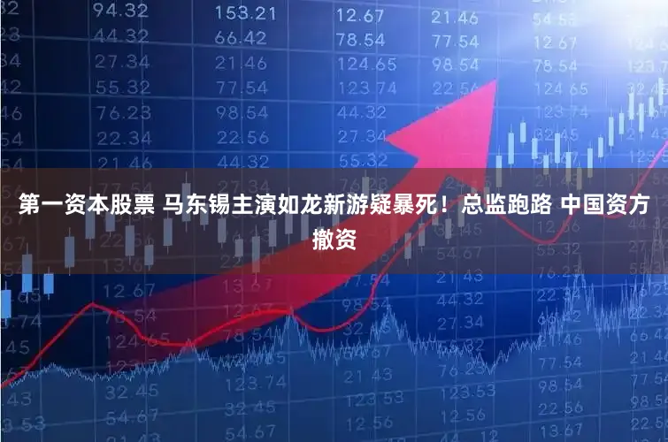 第一资本股票 马东锡主演如龙新游疑暴死！总监跑路 中国资方撤资